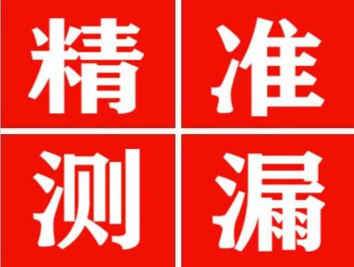 友谊精准定位查漏水一次收费多少钱？